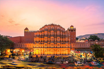 Amritsar to Jaipur Taxi Service
